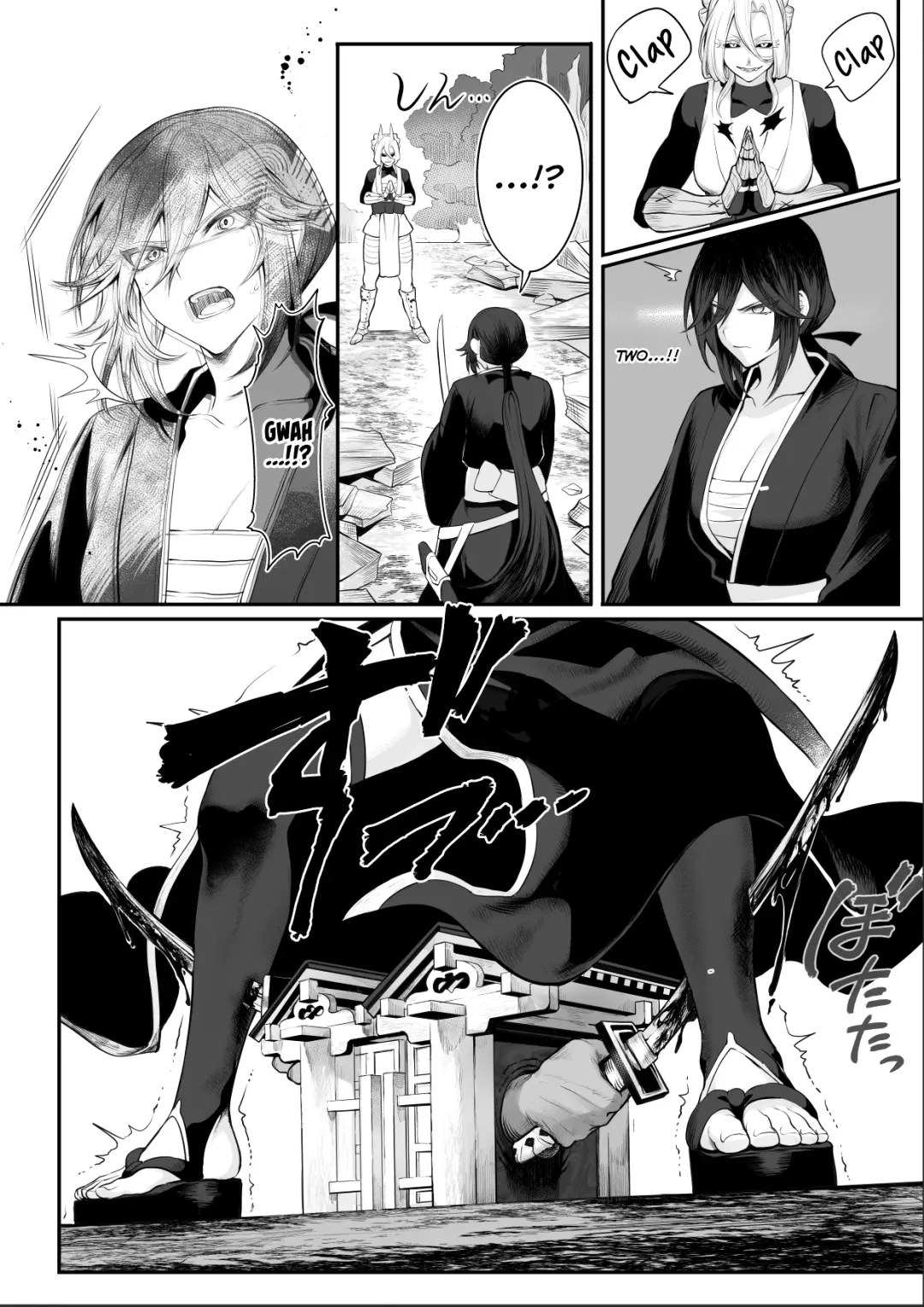 [Mashu] Ikusa Otome to Ikusa Goto! ~Onna Samurai Hen~ Fhentai - Page 74