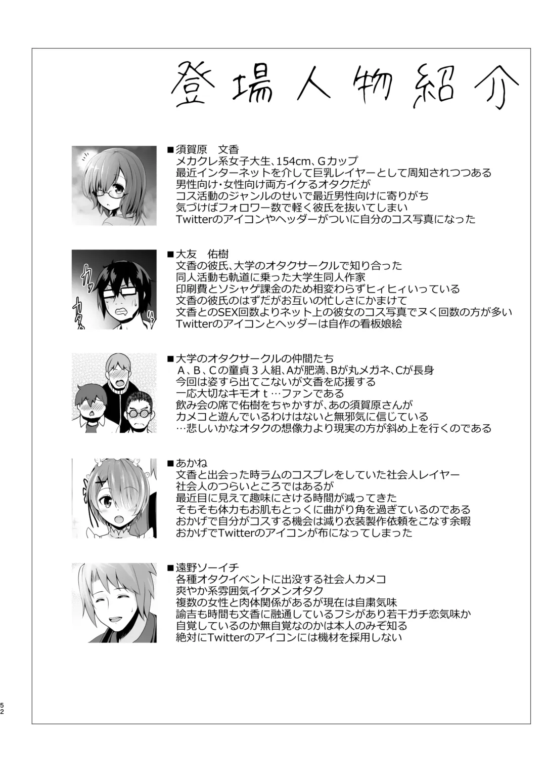 [Maririn - Ssa] Tada no Joshidaisei datta Kanojo ga Chou Ninki Nagachichi Cosplayer ni Naru made ~Cosplayer Fumika Soushuuhen I~ Fhentai - Page 53