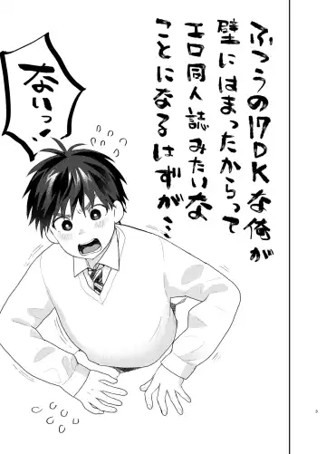 [Sun] Futsuu no 17 DK na Ore ga Kabe ni Hamatta kara tte Ero Doujinshi Mitai na koto ni naru Hazu ga - Fhentai