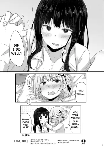 [Pikachi] Taion, Kodou | Body Heat, Heart Beat Fhentai - Page 24