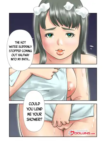 Tennen de Pocchari na Otonari-san ga Ofuro o Karinikita | My Plump Airheaded Neighbor Came Over To Use My Bath Fhentai - Page 3