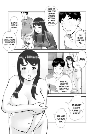Tennen de Pocchari na Otonari-san ga Ofuro o Karinikita | My Plump Airheaded Neighbor Came Over To Use My Bath Fhentai - Page 5