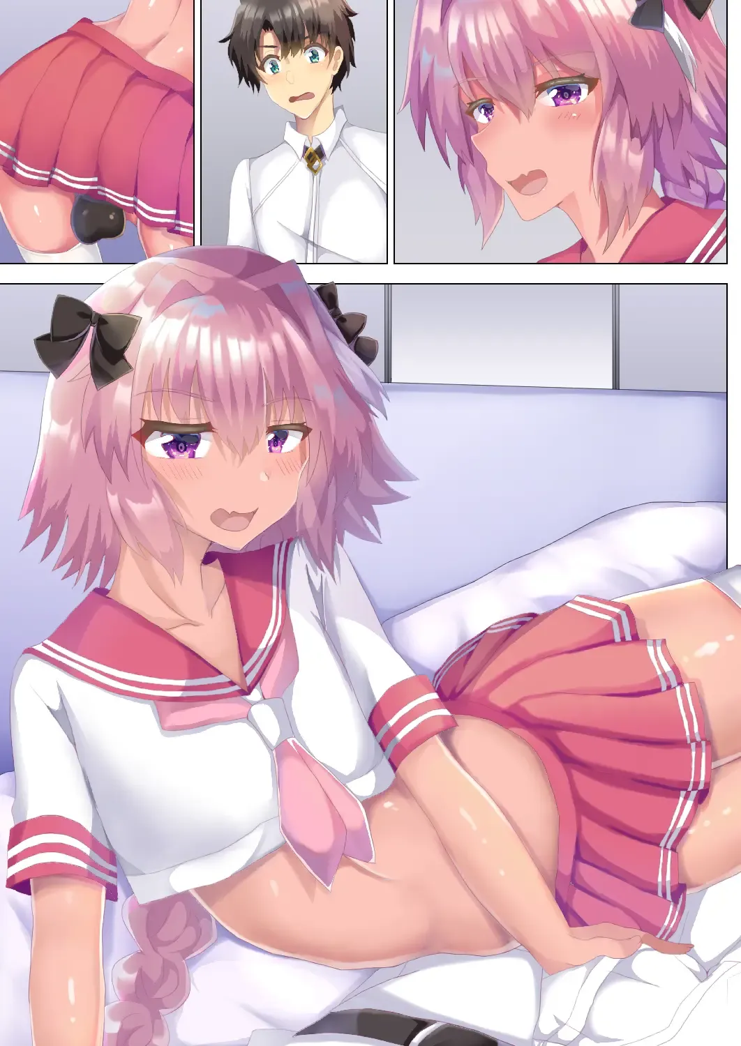 [Hinageshi] Astolfo to Summer Vacation + Omake Fhentai - Page 94