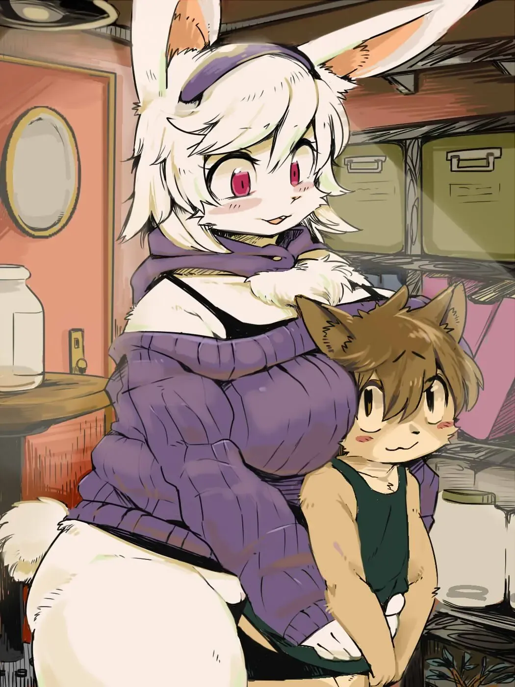 Zakkaya-san no Ura no Shigoto Fhentai - Page 1