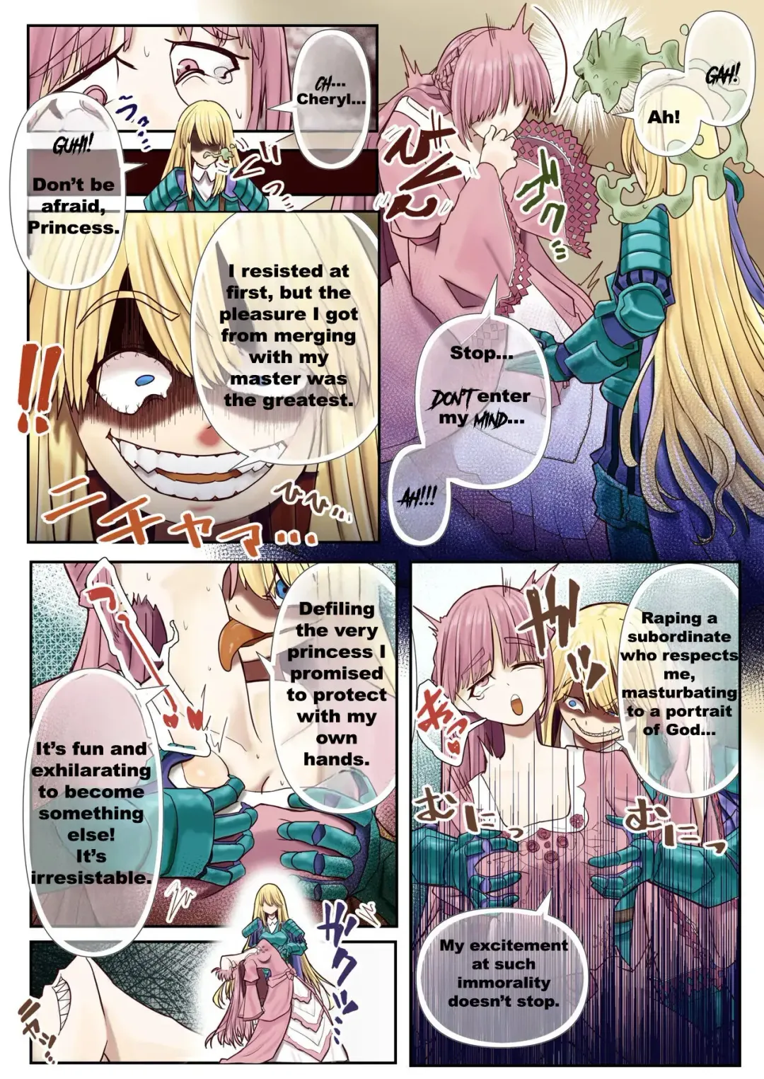Goblin Hyoui ~Nottorareta Onna Kishi~ | Goblin Possession ~Hijacked Female Knight~ Fhentai - Page 10