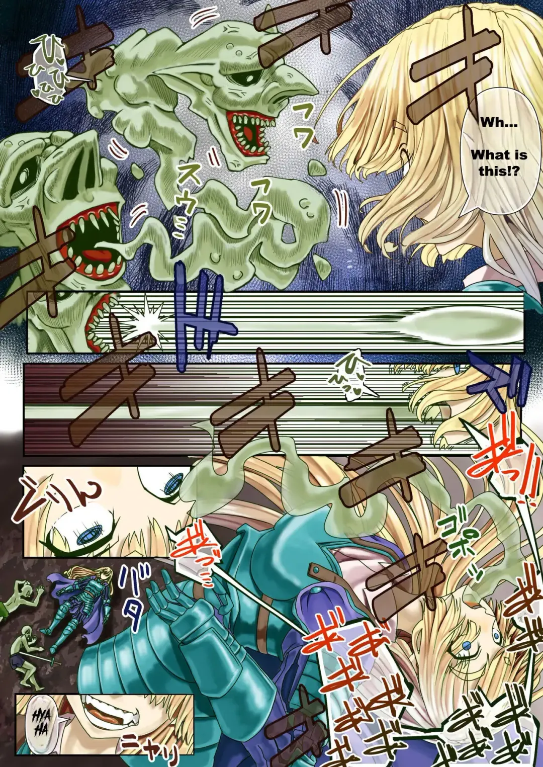 Goblin Hyoui ~Nottorareta Onna Kishi~ | Goblin Possession ~Hijacked Female Knight~ Fhentai - Page 3