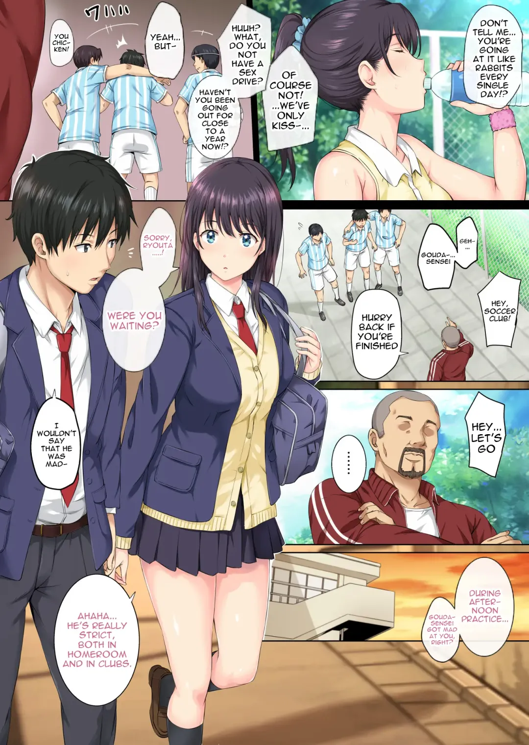 [Sanrokumaru] Soshite Watashi wa Kyou mo Ano Otoko ni Taberareru | And So Today I'm Once Again Being Sexually Devoured By That Man (decensored) Fhentai - Page 3