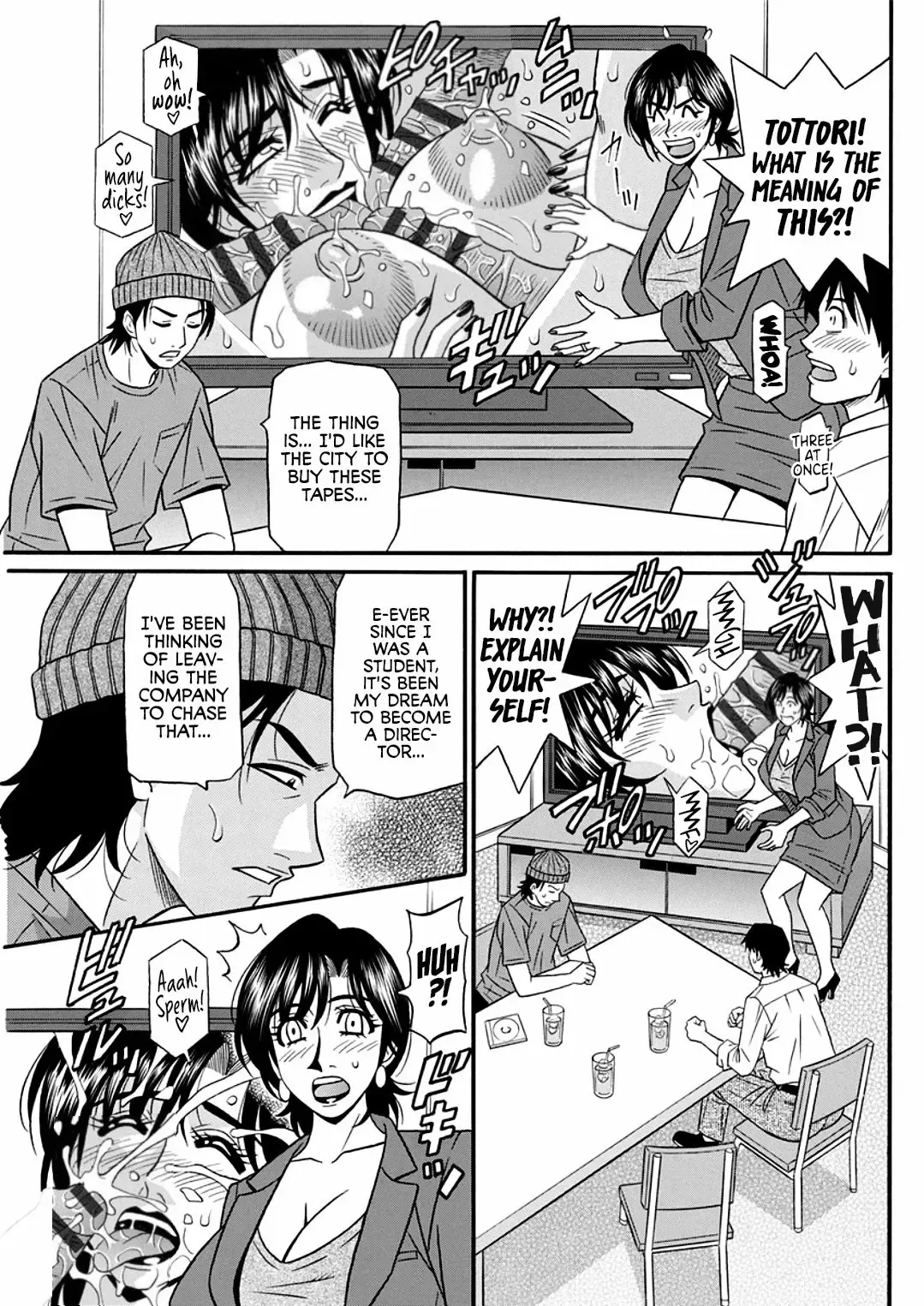 [Ozaki Akira] Hitozuma Shichou no Inbi na Seikou Kaikaku | Erotic Reforms Of Sex By A Married Female Mayor Fhentai - Page 63