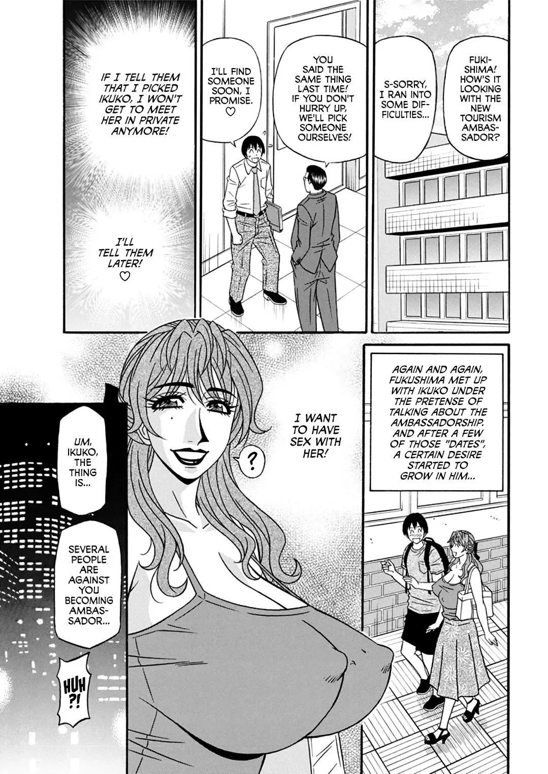 [Ozaki Akira] Hitozuma Shichou no Inbi na Seikou Kaikaku | Erotic Reforms Of Sex By A Married Female Mayor Fhentai - Page 85