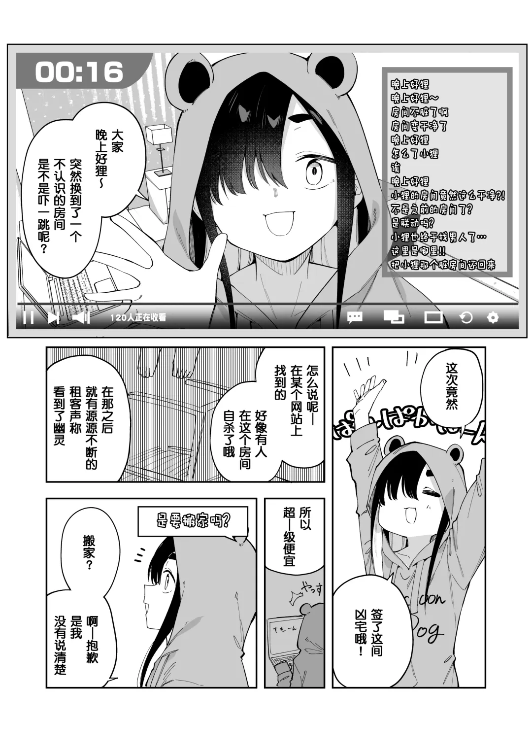 [Shobu] Jiko Bukken de Nan-nichi Sugoshitara Yuurei ni Deaeru!? Isshuukan Challenge Fhentai - Page 1