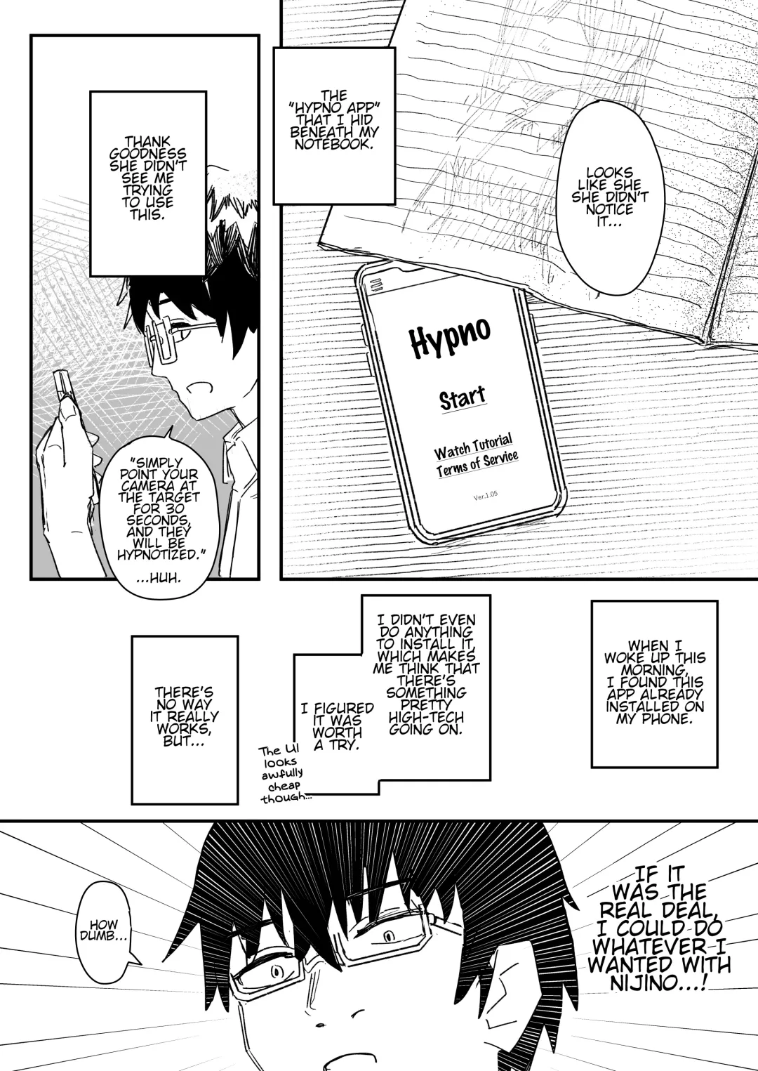 [Kakuninii] Saimin Appli ga Honmono Kamo Shirenai node Tsukatte Miru  | This Hypno App Might Be Legit, So Let's Try It Out Fhentai - Page 5