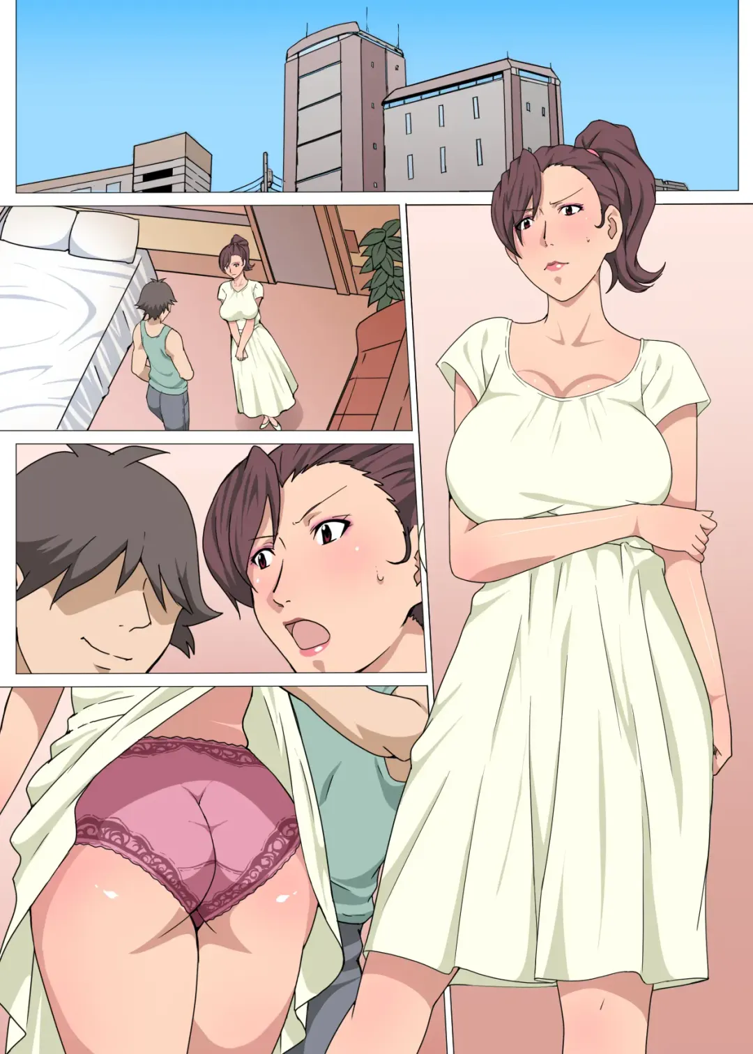 Moto Rikujoubu no Obasan wo Netotta Hanashi Fhentai - Page 48