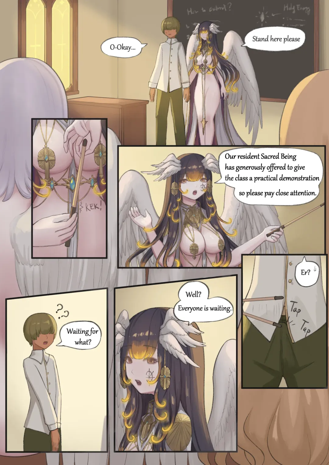 [Rinmo] My Holy Magic Teacher Wants My Cum! Fhentai - Page 5