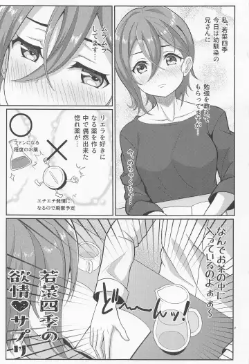 [Yachan] Wakana Shiki no Yokujou Supple Fhentai - Page 2