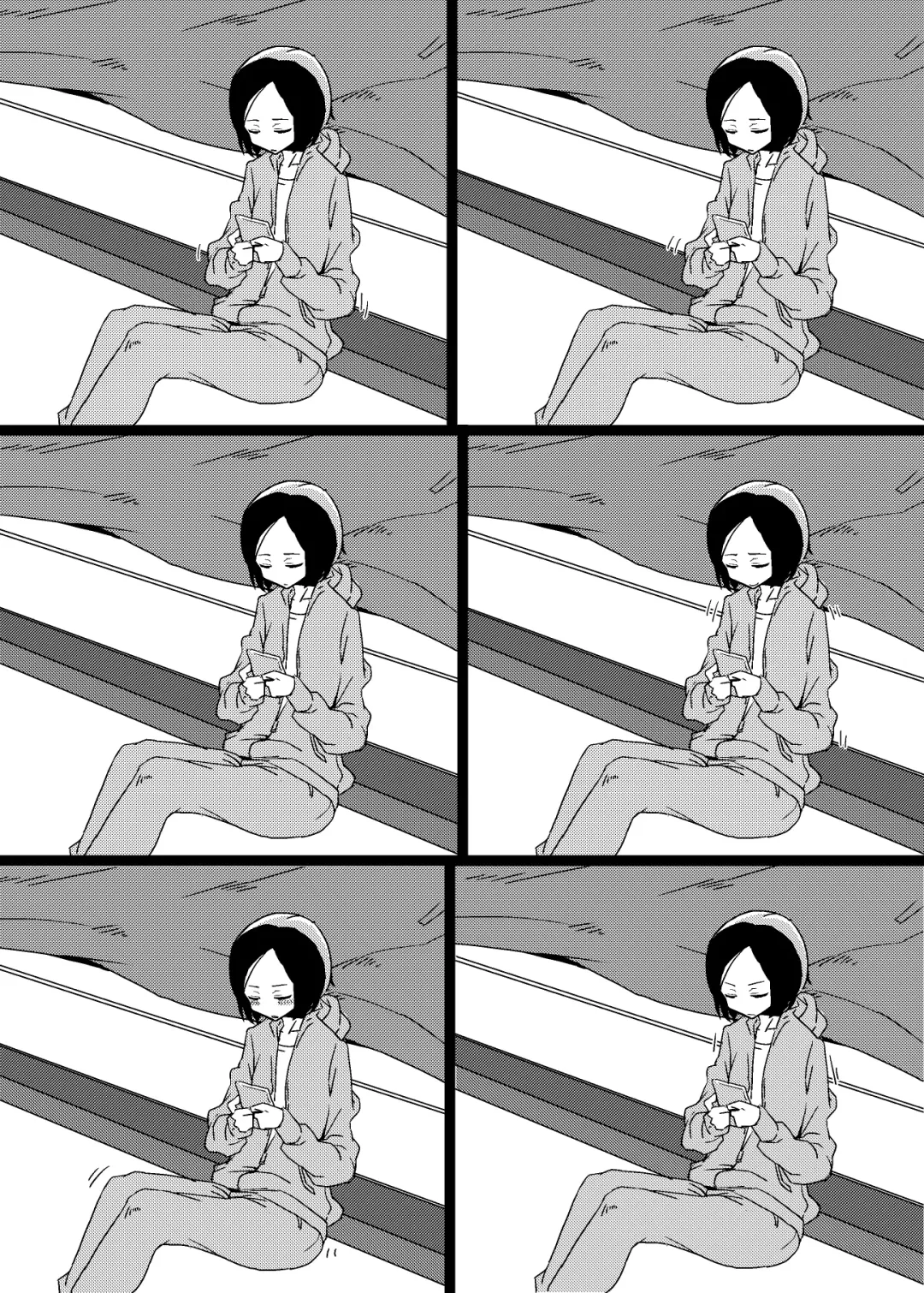 [Hagger] Kazoku ga Neshizumatta Ato ni Nikka o Konasu Onnanoko no Manga Fhentai - Page 1