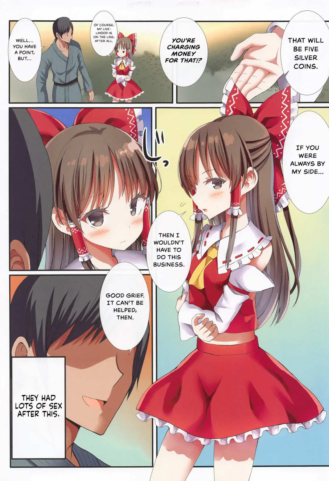 [Gibuchoko] Hakurei no Chiisana Miko-san to no Himitsu no Business | Hakurei's Small Miko-san's Secret Business Fhentai - Page 20