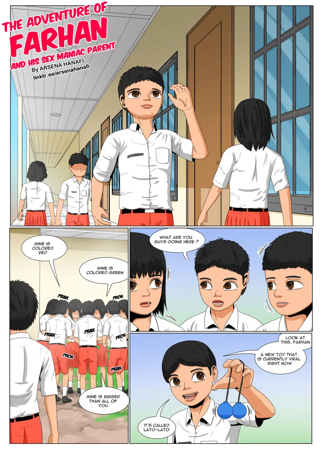 [Arsena Hanafi] The Adventure of Farhan And His Sex Maniac Parent #7 Fhentai - Page 1