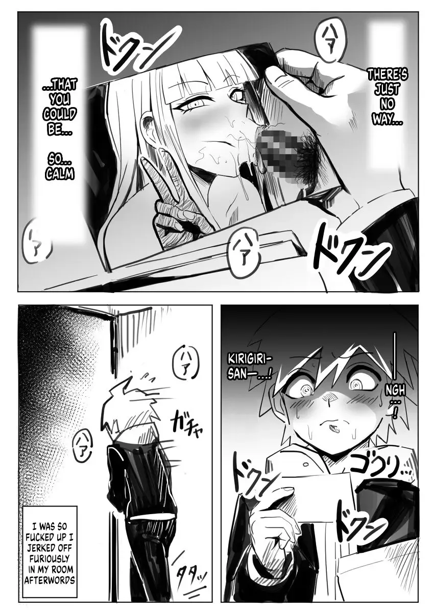 [Akisora] Soku Ochi Suru Kirigire-san | Kirigiri's Instant Loss Fhentai - Page 9