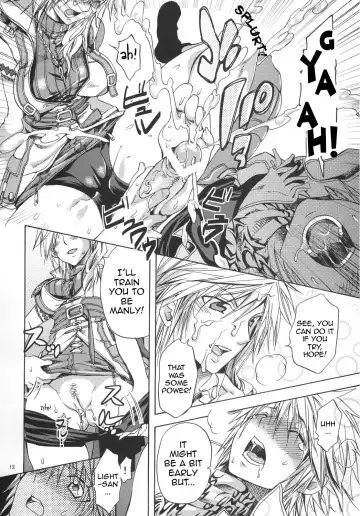 [Yu-ri] l'Cie-tachi no Kyuusoku | On Holiday With l'Cie and Friends Fhentai - Page 11