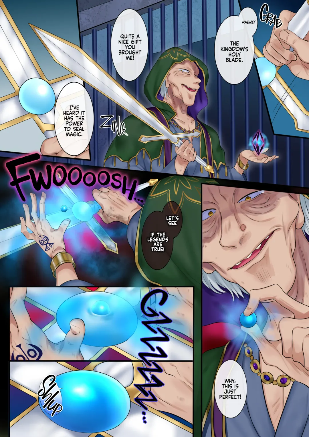 [Hiiragi Popura] Tamautsushi no Majutsu | Spirit Swap (decensored) Fhentai - Page 6