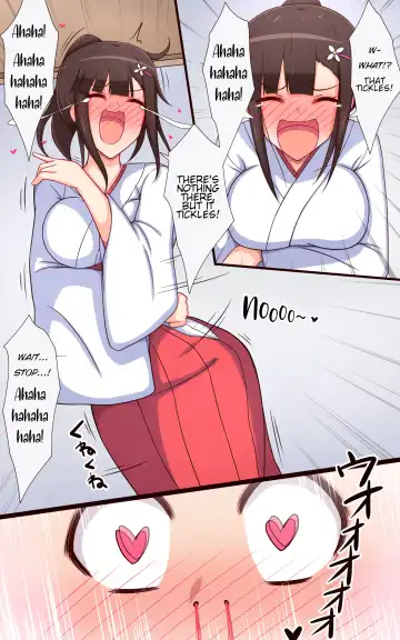 Miko-san no Kusuguri Saimin Himehajime | Shrine Maiden's New Year Hypno-tickling! Fhentai - Page 8