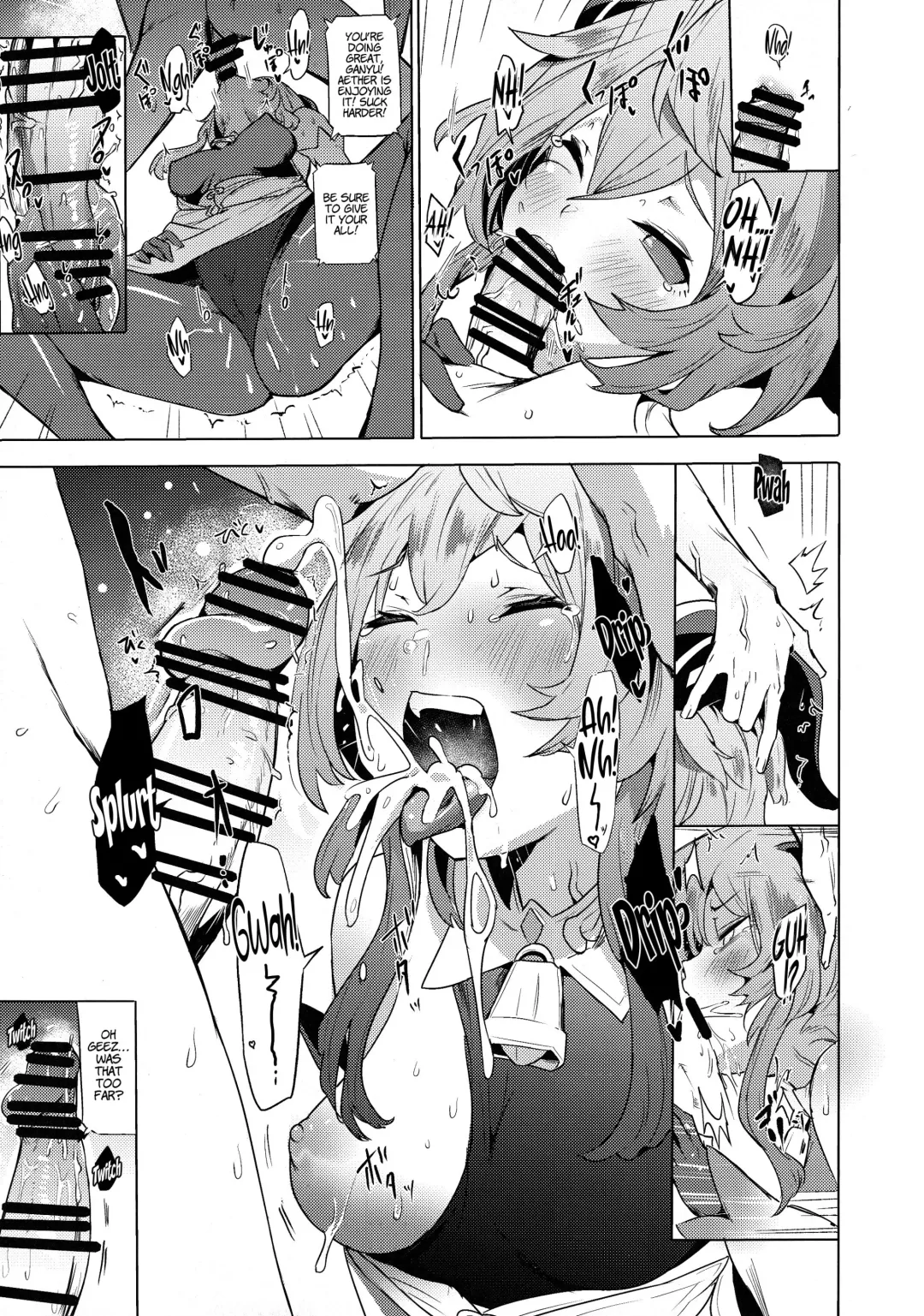 [Bitou] Ganyu Zangyouchuu | Ganyu Working Overtime Fhentai - Page 10