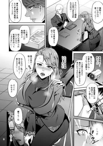 [Shibuki Oroshi] Bijin Kensatsukan Hamerare Chijoku Sousa Fhentai - Page 8