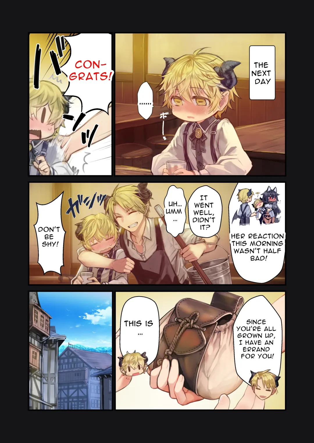 [Komota] MILK -Shota Inma ga Onee-san-tachi ni Hasamareru Banashi- | MILK -A story About An Incubus Being Fondled By Two Onee-sans- Fhentai - Page 24