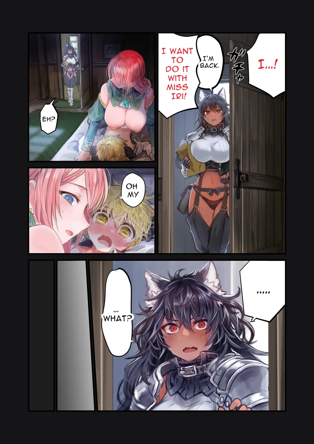 [Komota] MILK -Shota Inma ga Onee-san-tachi ni Hasamareru Banashi- | MILK -A story About An Incubus Being Fondled By Two Onee-sans- Fhentai - Page 36