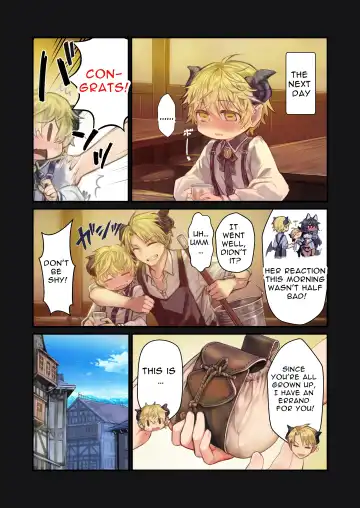 [Komota] MILK -Shota Inma ga Onee-san-tachi ni Hasamareru Banashi- | MILK -A story About An Incubus Being Fondled By Two Onee-sans- Fhentai - Page 24