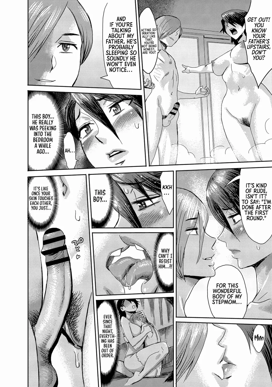 [Kuroiwa Menou] Kaa-san wa Yamiyo ni Mesu ni Naru | Stepmother Turns into My Bitch in the Darkness of the Night Fhentai - Page 33