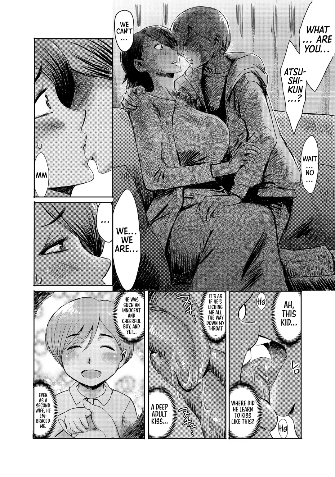 [Kuroiwa Menou] Kaa-san wa Yamiyo ni Mesu ni Naru | Stepmother Turns into My Bitch in the Darkness of the Night Fhentai - Page 5
