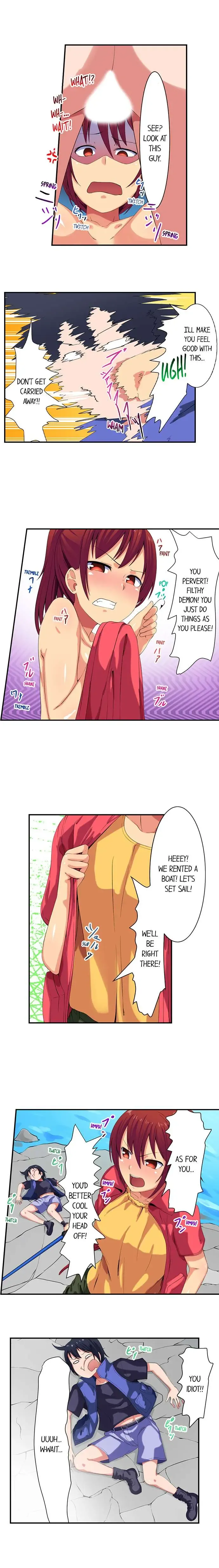 [Meria] Boob Slip! ~ Accidentally Fished Her Bra ~ Fhentai - Page 23