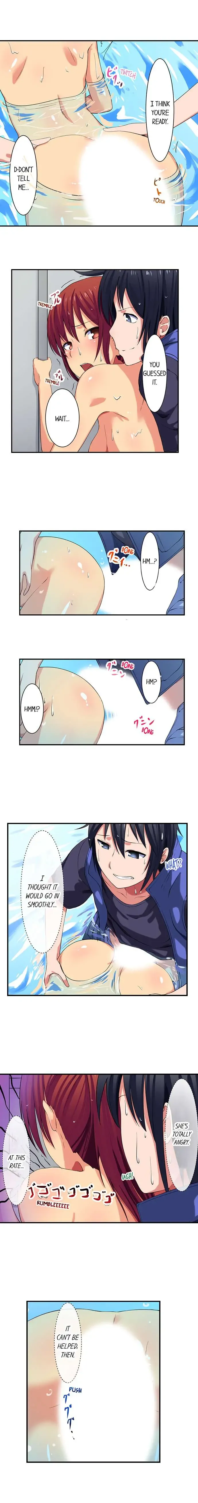 [Meria] Boob Slip! ~ Accidentally Fished Her Bra ~ Fhentai - Page 34