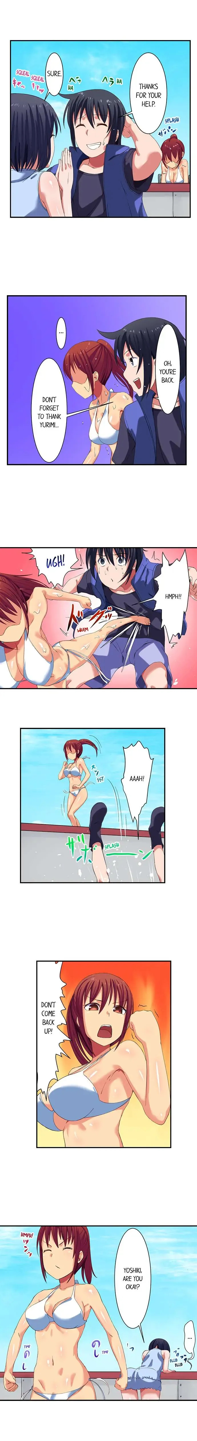 [Meria] Boob Slip! ~ Accidentally Fished Her Bra ~ Fhentai - Page 44