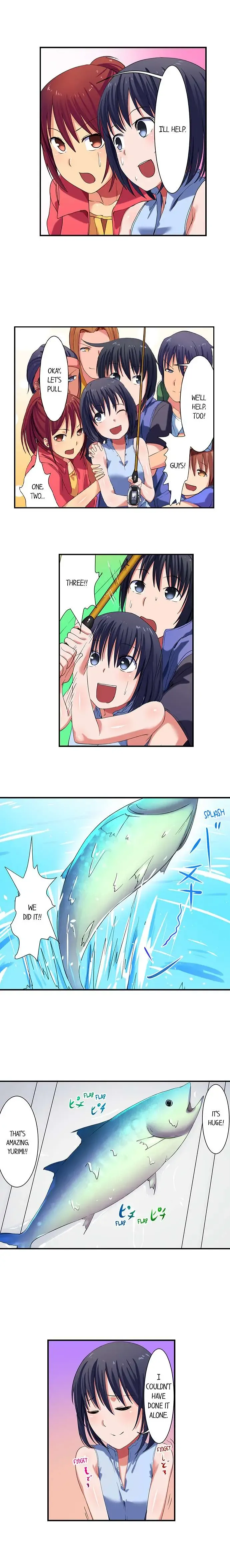 [Meria] Boob Slip! ~ Accidentally Fished Her Bra ~ Fhentai - Page 46