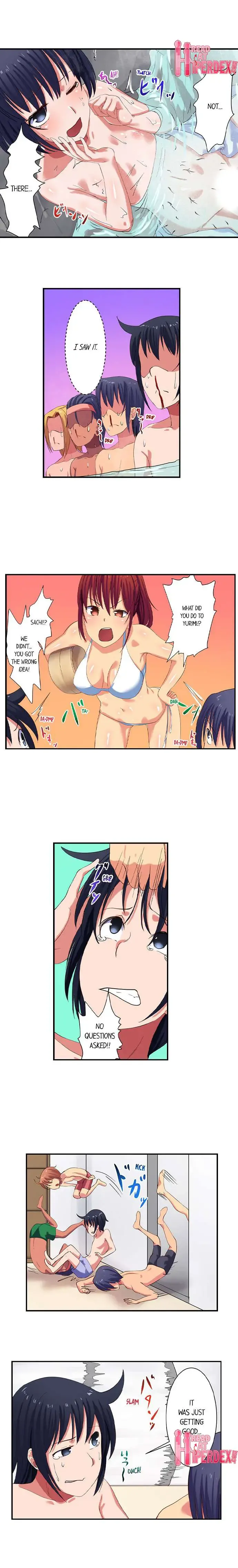[Meria] Boob Slip! ~ Accidentally Fished Her Bra ~ Fhentai - Page 54