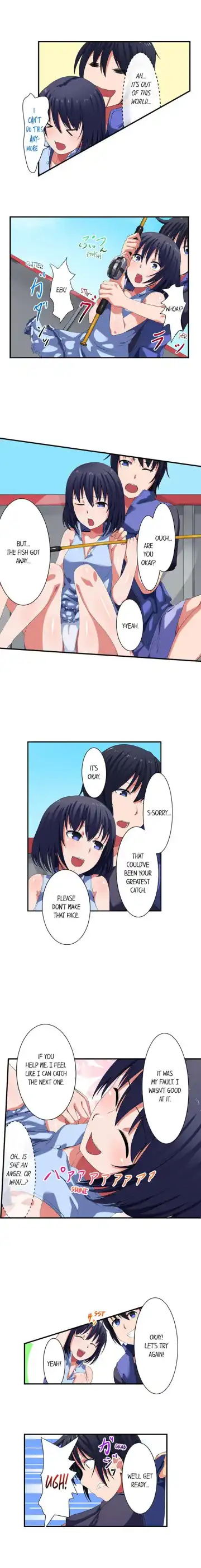 [Meria] Boob Slip! ~ Accidentally Fished Her Bra ~ Fhentai - Page 27