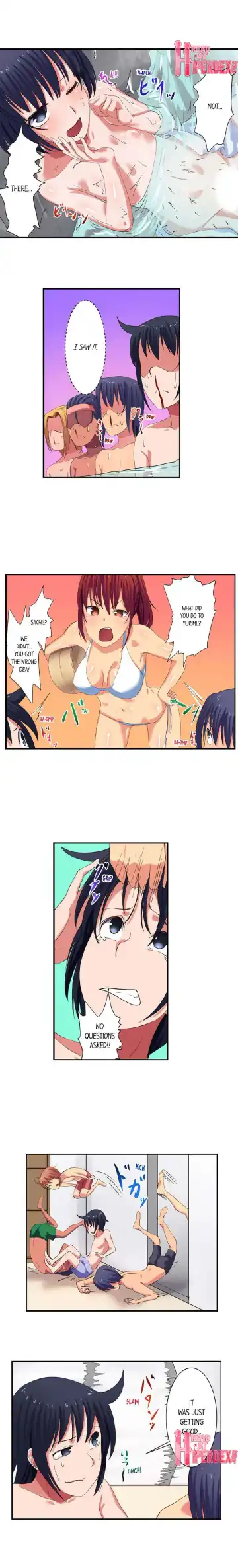 [Meria] Boob Slip! ~ Accidentally Fished Her Bra ~ Fhentai - Page 54