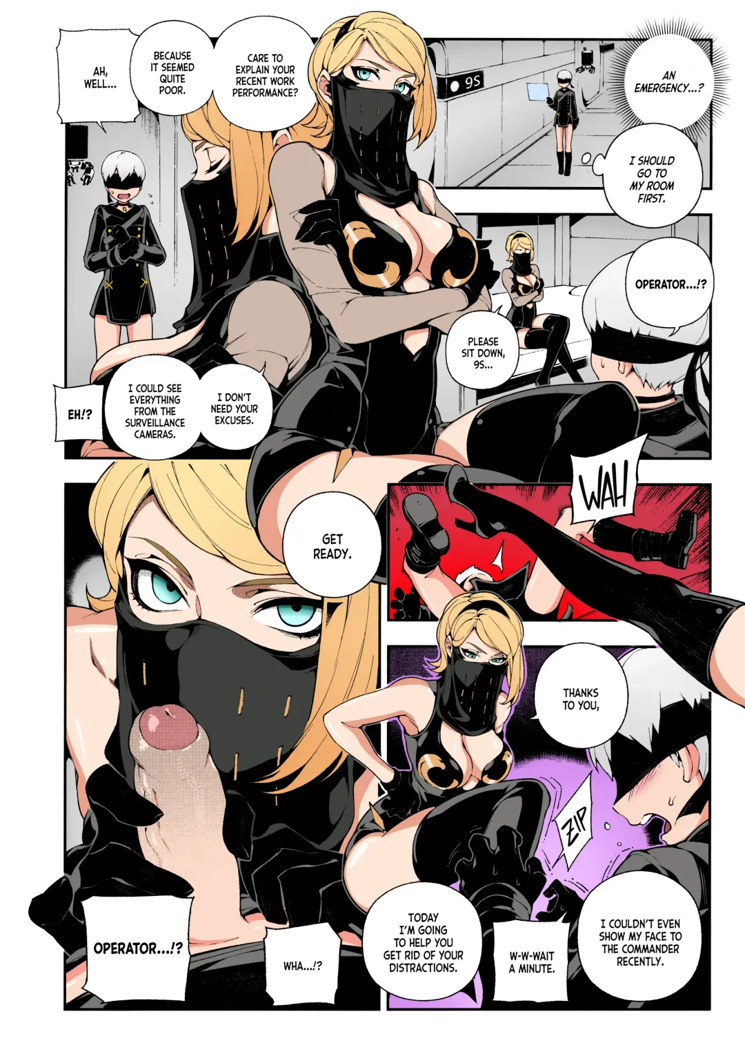 [Abi Kamesennin - Hirame] NieR : 2BR18 (decensored) Fhentai - Page 9