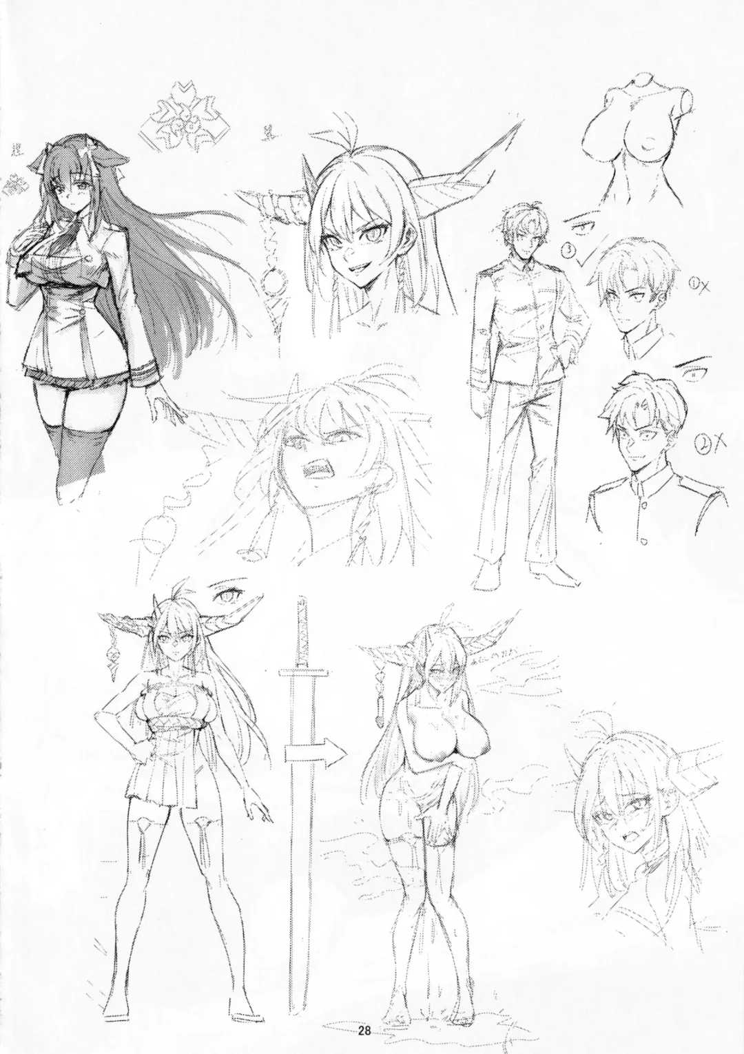 Hakuryuu no Katana to Katana no Monogatari Fhentai - Page 27