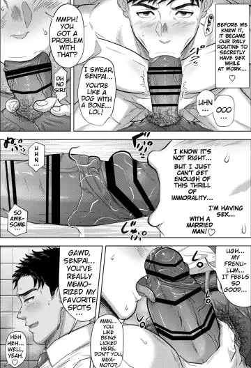 [Shiro] Kikon Nonke Ryman to Kaisha no Toile de... | In the Company's Bathroom with a Married Straight Salaryman... Fhentai - Page 6
