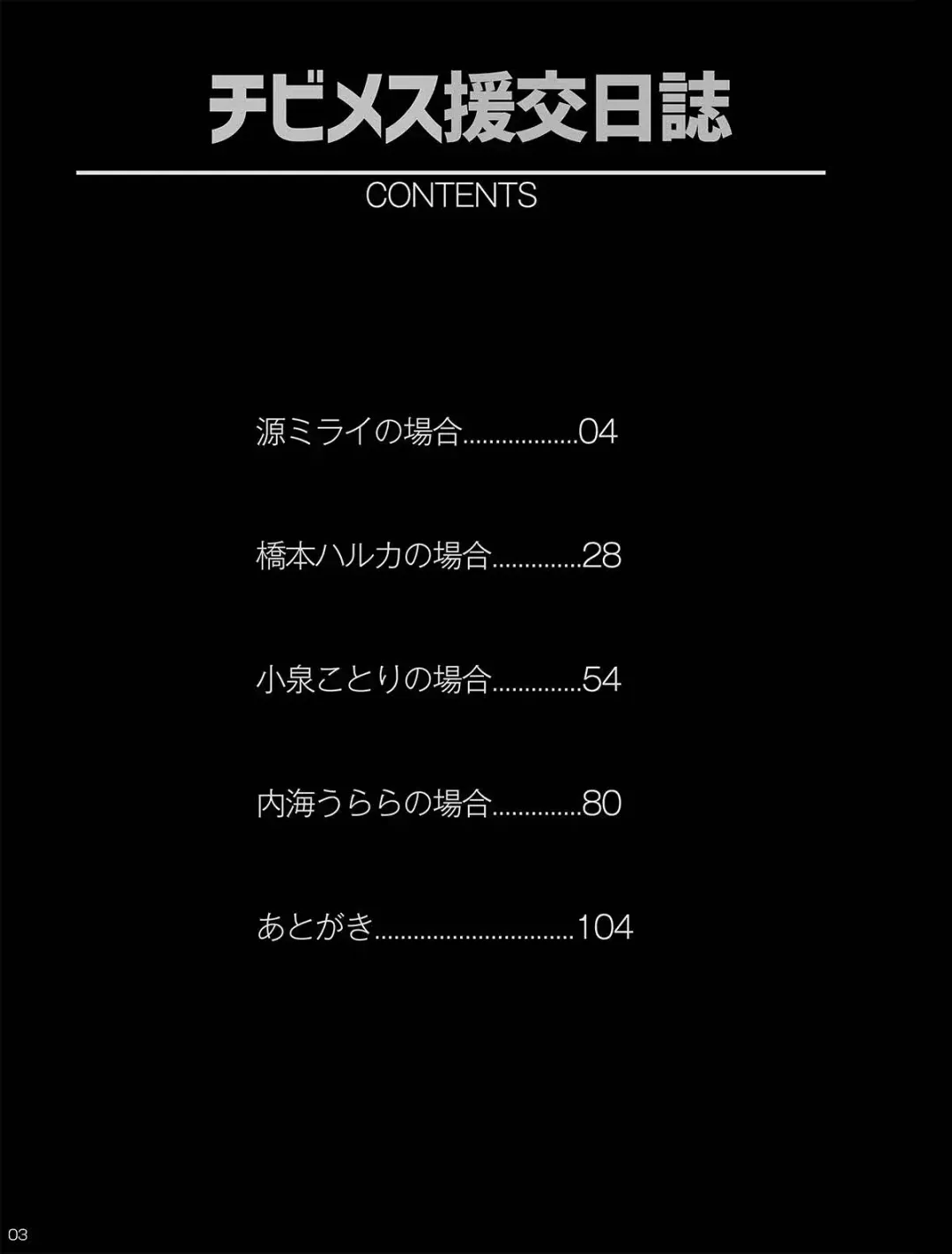 [Herokey] Chibi Mesu Enkou Nisshi Fhentai - Page 3