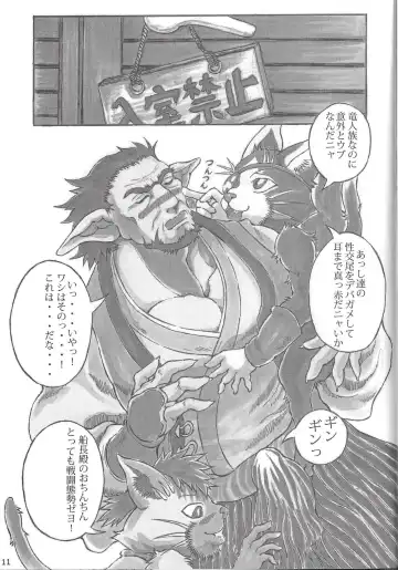 [Amd] Ken nyan maru no ukemi-jutsu zeyo! Fhentai - Page 11