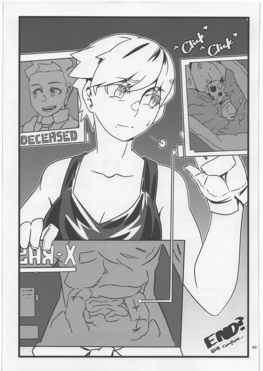 [Luckyb - Sanjiro - Sonoda Juka] Uchuujin Kyojo / Shukushou Goudoushi Fhentai - Page 48