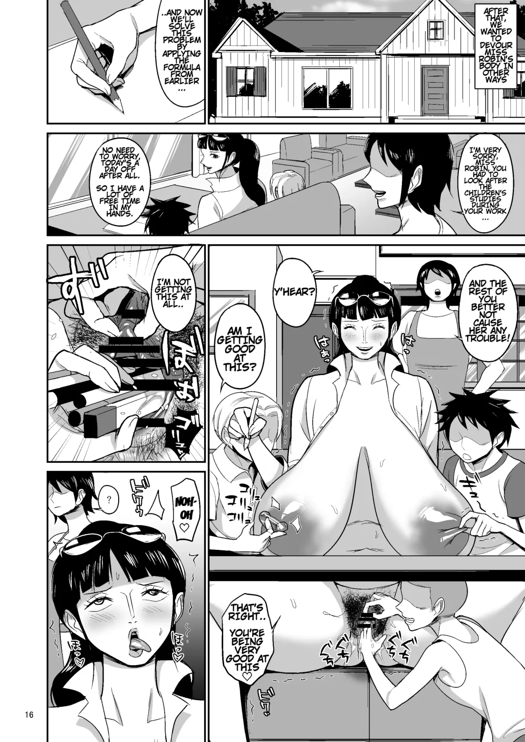 [Hamiltan] 60 year old archaeologist Nico Robin Fhentai - Page 20