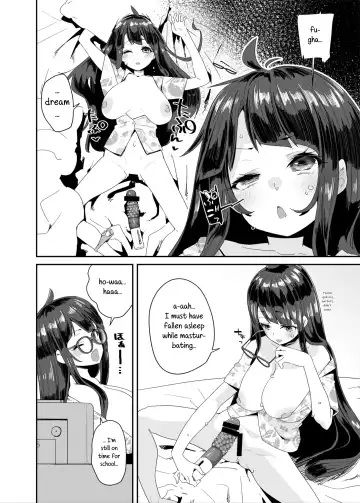 [Maeshima Ryou] Dosukebe Kyonyuu JC ga Kounai Onanie Suru Hanashi | A Story About a Slutty, Big-Breasted JC Who Masturbates in School Fhentai - Page 5