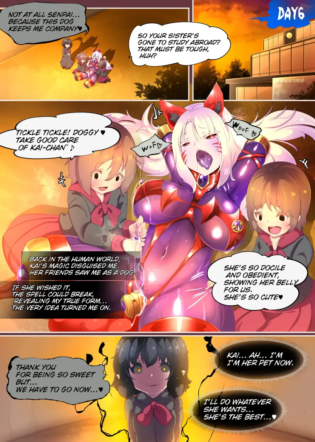 Succubus-ka shita Menhera Imouto-chan ni Rachirarete Musuinu-ka Choukyousareru Manga ~Hitoinu Makai Pet Live~ | Puppy LoVE: A STORY WHERE A CORRUPTED GIRL ENSLAVES HER SISTER! Fhentai - Page 30