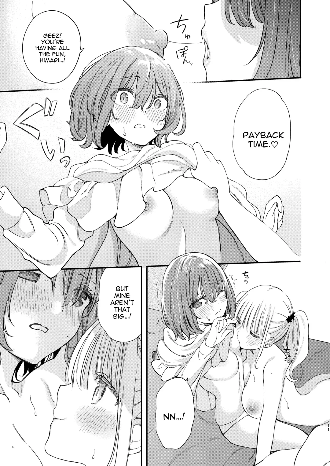 Chichichichichichi Oppai Yuri Goudoushi | Titititititty Breasty Lesbian Joint Publication Fhentai - Page 131