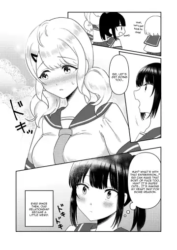 Chichichichichichi Oppai Yuri Goudoushi | Titititititty Breasty Lesbian Joint Publication Fhentai - Page 111